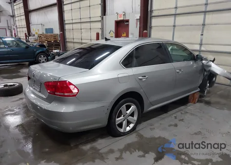 2013 Volkswagen Passat 2.5L Se from USA, damaged, VIN 1VWBP7A32DC124536